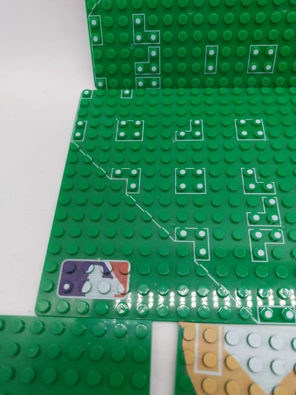 Lego Cincinnati Reds MLB Replacement Pieces Lot Of 50 READ